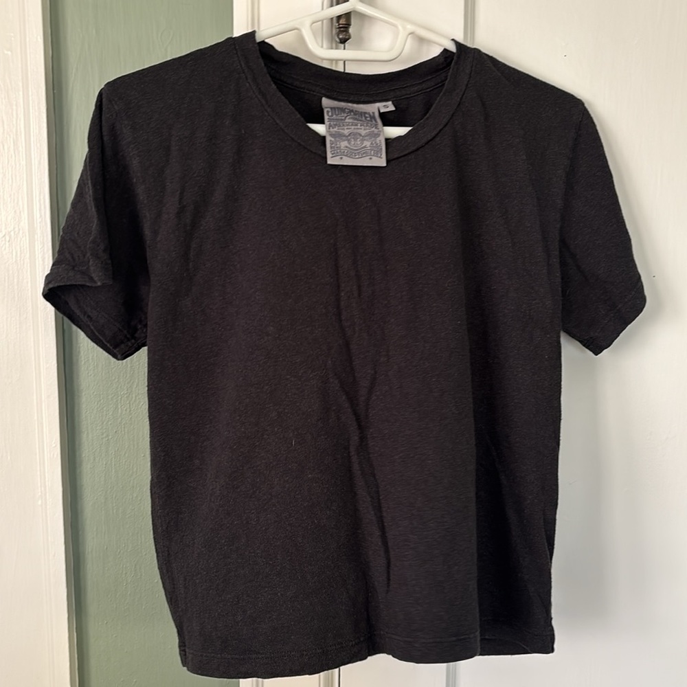 Jungmaven Cropped Lorel Tee - S